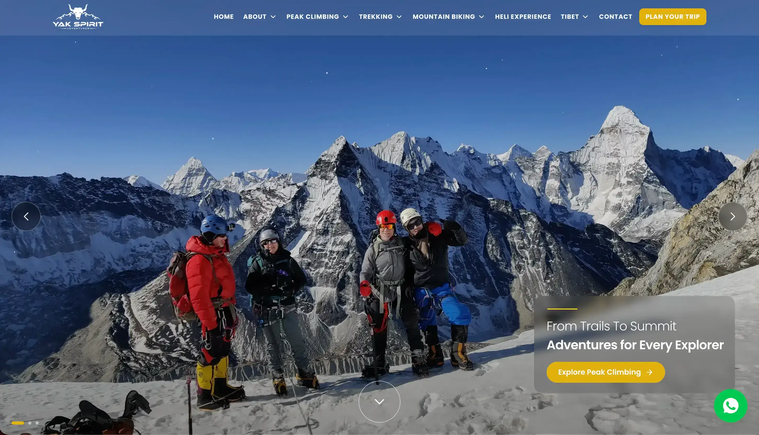Trekking Website